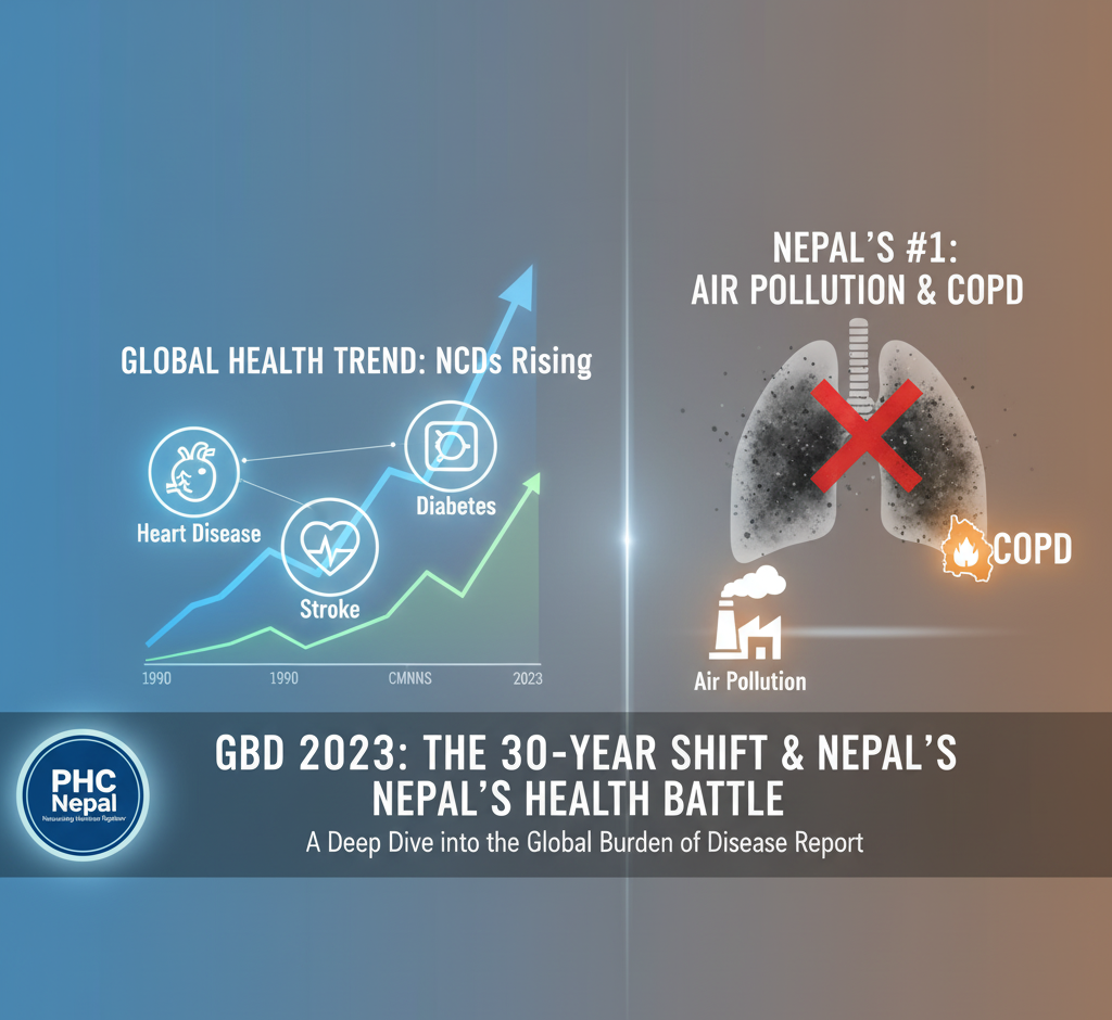 The GBD 1990-2023 Story: How Global Health Has Changed (And Why Nepal's Fight is Different)
