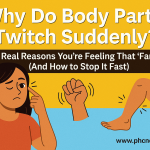 Why do body parts twitch suddenly? top 10 reason and management for twitching