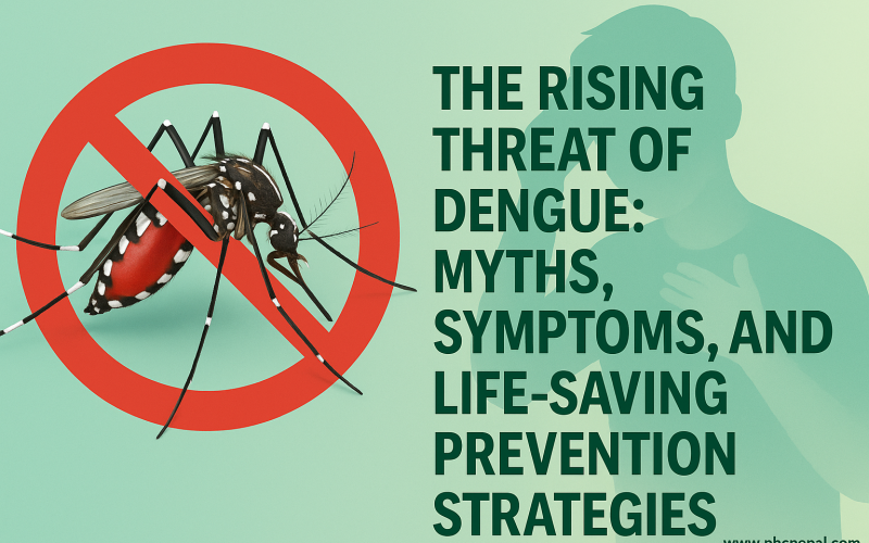 The Rising Threat of Dengue: Myths, Symptoms, and Life-Saving Prevention Strategies